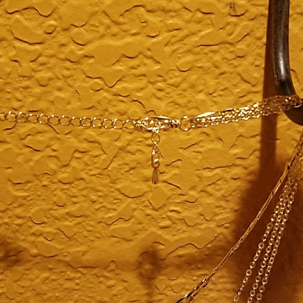 Layered Faux Horn Necklace - Picture 5 of 5